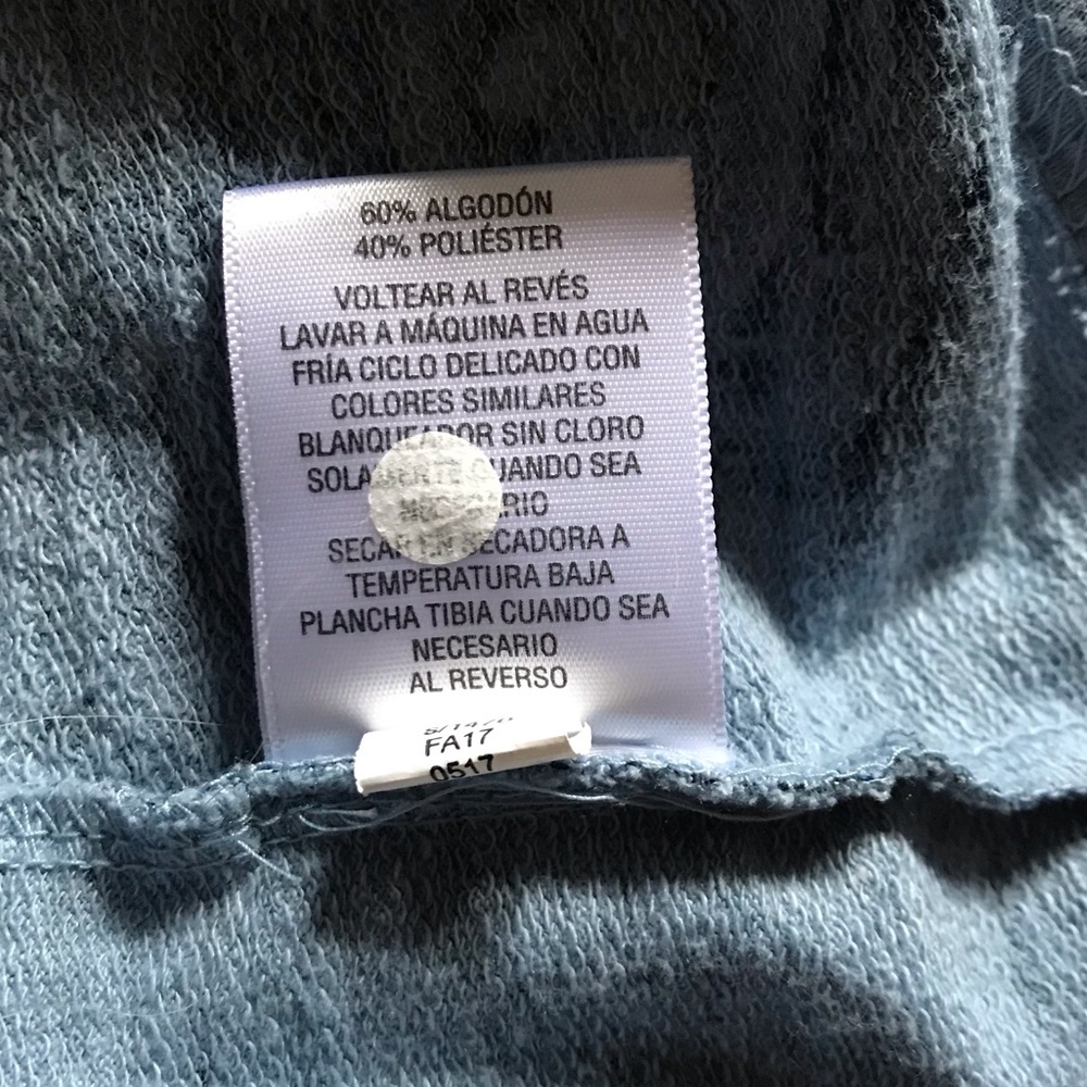 *SOLD* Style & Co. SS V-Neck Top, Blue, Sz XL - Picture 6 of 10